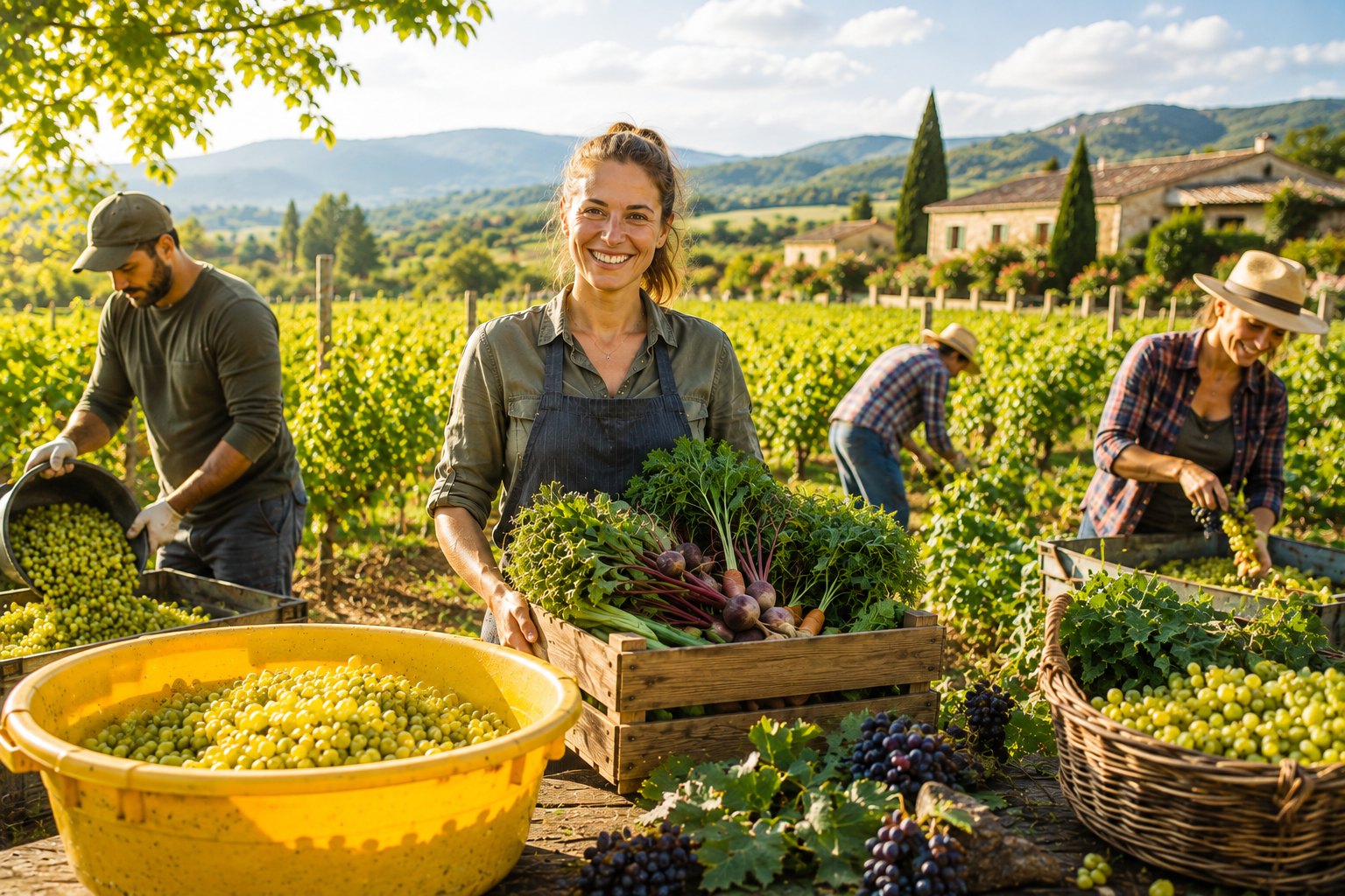 Vendanges chez un vigneron partenaire d’Apéritiv’Box, racontées dans le magazine du mois