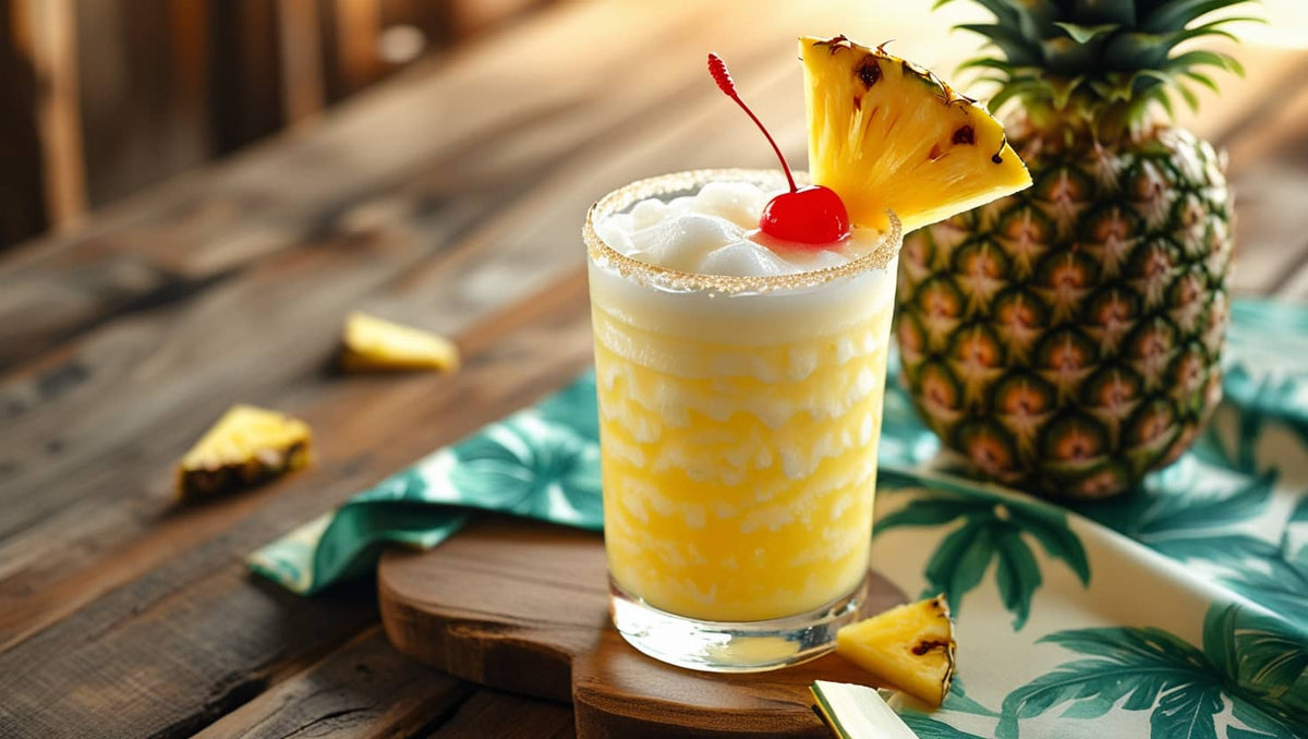 Cocktail Piña Colada servi frais
