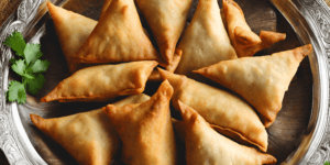 Samoussas au bœuf croustillants
