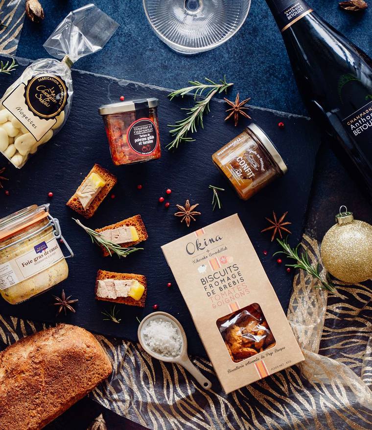Coffret gourmet Ap&eacute;ritiv&rsquo;Box pour cadeau d&rsquo;entreprise