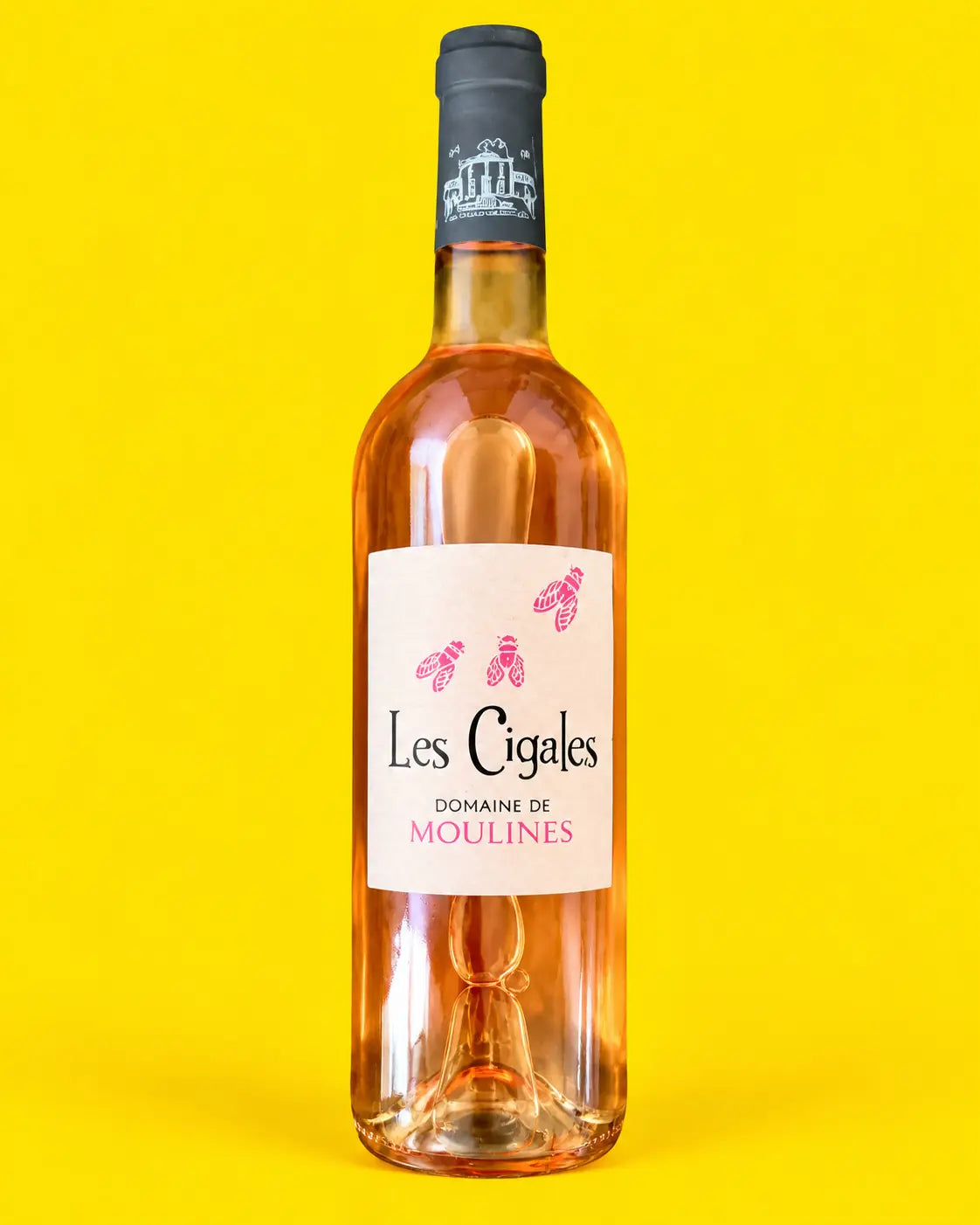 Bouteille des Cigales, rosé du domaine de Moulines, sélection Apéritiv'Box
